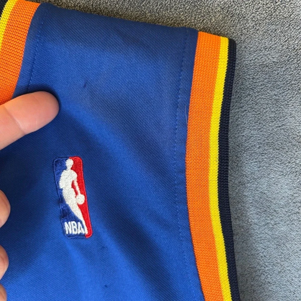 Adidas Oklahoma City Thunder Kevin Durant 35 NBA Jersey Blue Mens 56 XL‎